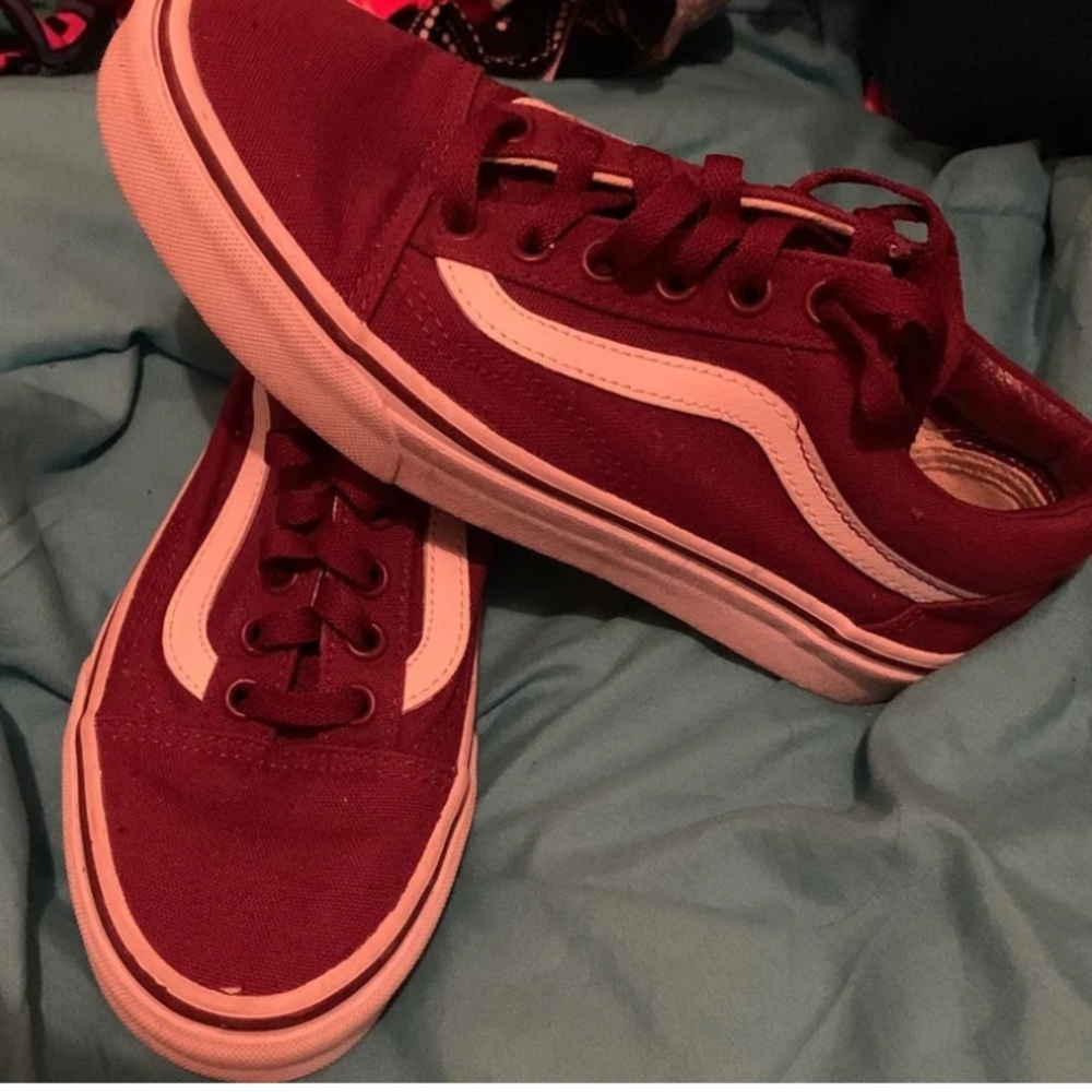 Vans tennis shoes . Worn once